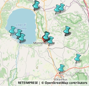 Mappa 01027 Montefiascone VT, Italia (8.2775)