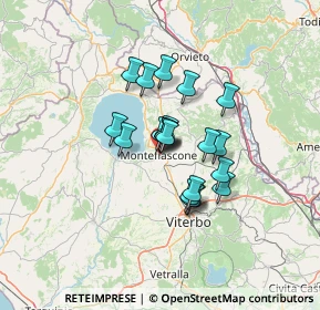 Mappa 01027 Montefiascone VT, Italia (9.4645)