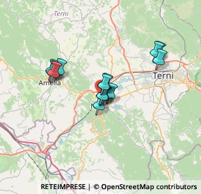 Mappa Via Trieste, 05035 Narni TR, Italia (5.25571)