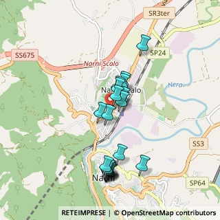 Mappa Via Trieste, 05035 Narni TR, Italia (0.9025)