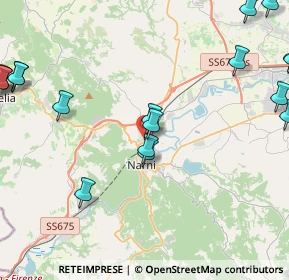 Mappa Via Trieste, 05035 Narni TR, Italia (6.59)