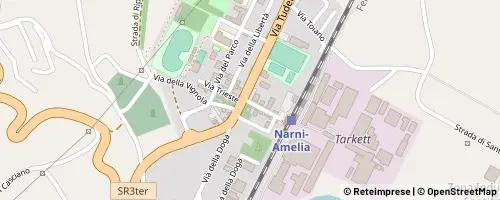Mappa Narni