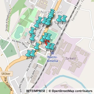 Mappa Viale della Stazione, 05035 Narni TR, Italia (0.21)