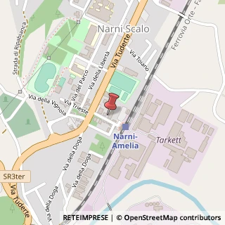 Mappa Viale della Stazione, 45, 05035 Narni, Terni (Umbria)