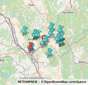 Mappa Viale della Stazione, 05035 Narni TR, Italia (9.53647)