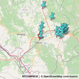Mappa Viale della Stazione, 05035 Narni Scalo TR, Italia (9.11647)