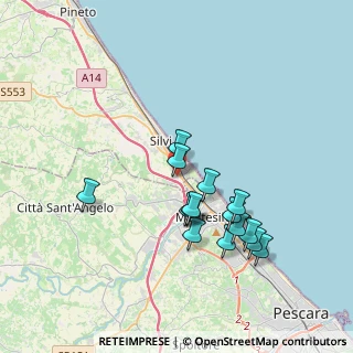 Mappa Via del Progresso, 64028 Silvi TE, Italia (3.58067)