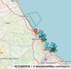 Mappa Via del Progresso, 64028 Silvi TE, Italia (7.23)