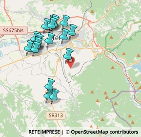 Mappa Strada di Perticara, 05100 Perticara TR, Italia (4.306)
