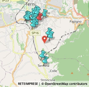 Mappa Strada di Perticara, 05100 Perticara TR, Italia (1.9945)