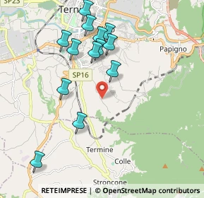 Mappa Strada di Perticara, 05100 Perticara TR, Italia (2.08923)