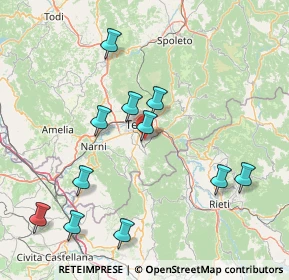 Mappa Strada di Perticara, 05100 Perticara TR, Italia (17.69727)