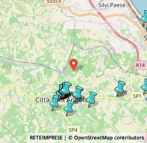 Mappa Via Sorripe, 65013 Città Sant'Angelo PE, Italia (2.6125)