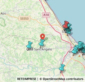 Mappa Via Sorripe, 65013 Città Sant'Angelo PE, Italia (5.931)