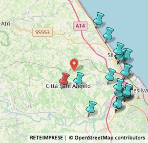 Mappa Via Sorripe, 65013 Città Sant'Angelo PE, Italia (5.2195)