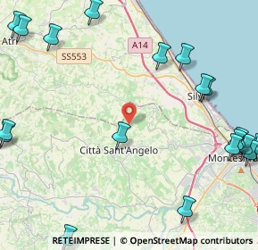 Mappa Via Sorripe, 65013 Città Sant'Angelo PE, Italia (6.814)