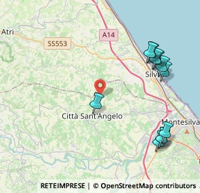 Mappa Via Sorripe, 65013 Città Sant'Angelo PE, Italia (5.11818)