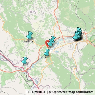 Mappa Strada Amerina, 05035 Narni Scalo TR, Italia (9.642)
