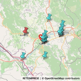 Mappa Strada Amerina, 05035 Narni Scalo TR, Italia (6.56778)