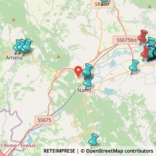Mappa Strada Amerina, 05035 Narni TR, Italia (6.898)