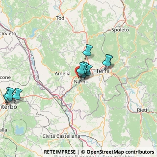 Mappa Strada Amerina, 05035 Narni Scalo TR, Italia (13.82)