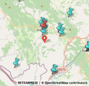 Mappa Strada Aquilano, 05022 Amelia TR, Italia (5.67222)