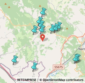 Mappa Strada Aquilano, 05022 Amelia TR, Italia (4.16333)