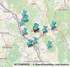 Mappa Strada Aquilano, 05022 Amelia TR, Italia (10.6945)