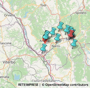 Mappa Strada Aquilano, 05022 Amelia TR, Italia (12.39933)