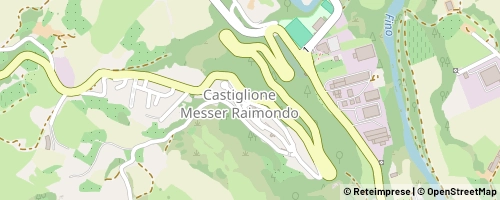 Mappa Castiglione Messer Raimondo