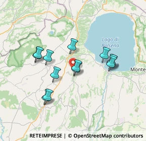 Mappa Via Donatori del Sangue, 01010 Piansano VT, Italia (6.59692)