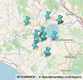 Mappa Via Donatori del Sangue, 01010 Piansano VT, Italia (10.65143)
