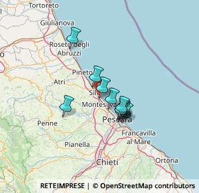 Mappa Via Tordino, 64028 Silvi TE, Italia (9.34273)