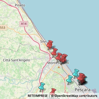 Mappa Via Ticino, 64028 Silvi TE, Italia (6.57)