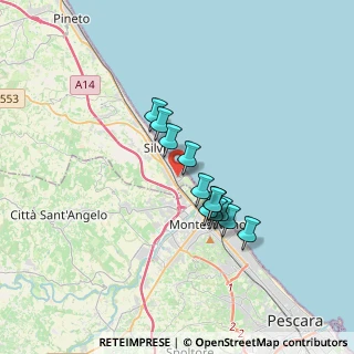 Mappa Via Ticino, 64028 Silvi TE, Italia (2.66833)