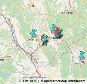 Mappa Via Toiano, 05035 Narni TR, Italia (9.58727)