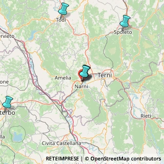 Mappa Via Toiano, 05035 Narni TR, Italia (36.33455)
