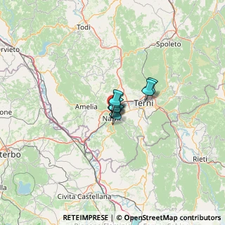 Mappa Via Toiano, 05035 Narni TR, Italia (14.68545)