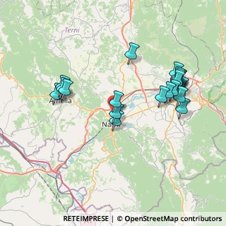 Mappa Via Toiano, 05035 Narni TR, Italia (8.379)