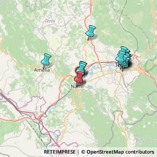 Mappa Via Toiano, 05035 Narni TR, Italia (7.3575)