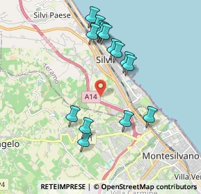 Mappa SP30, 64028 Silvi TE, Italia (1.96667)