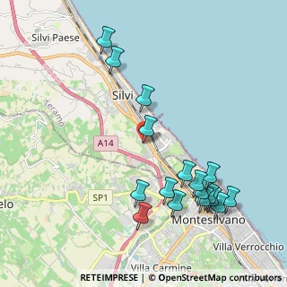 Mappa Via Maestri del Lavoro, 64028 Silvi TE, Italia (2.38)