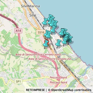Mappa Via Maestri del Lavoro, 64028 Silvi TE, Italia (0.786)