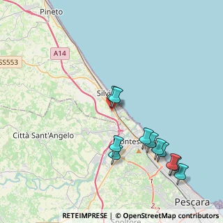 Mappa Via Maestri del Lavoro, 64028 Silvi TE, Italia (4.55)
