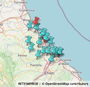 Mappa Via Maestri del Lavoro, 64028 Silvi TE, Italia (9.8)