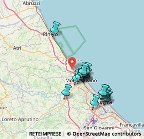 Mappa Via Maestri del Lavoro, 64028 Silvi TE, Italia (6.6015)