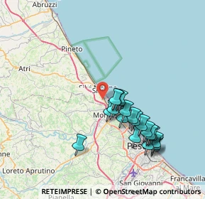 Mappa Via Maestri del Lavoro, 64028 Silvi TE, Italia (7.6775)