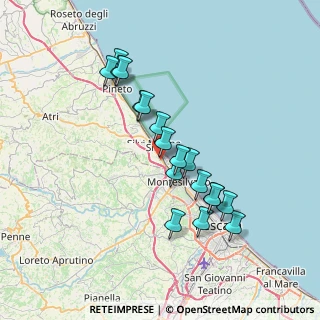 Mappa Via Maestri del Lavoro, 64028 Silvi TE, Italia (6.90389)