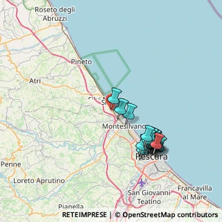 Mappa Via Maestri del Lavoro, 64028 Silvi TE, Italia (8.0945)