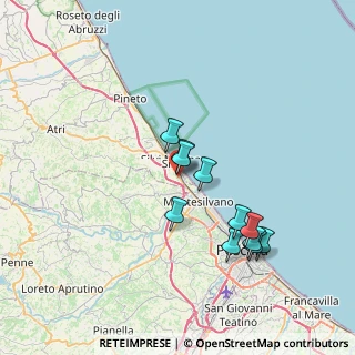 Mappa Via Maestri del Lavoro, 64028 Silvi TE, Italia (6.72091)